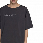 Футболка оверсайз с цифровой печатью Футболка оверсайз с цифровой печатью