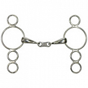 Трензель олимпийский "восьмерка", дутый EQUIMAN Трензель олимпийский "восьмерка", дутый EQUIMAN