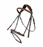 Уздечка с анатомическим затылочным ремнем и цвет. вставками mademoiselle Уздечка с анатомическим затылочным ремнем и цвет. вставками mademoiselle